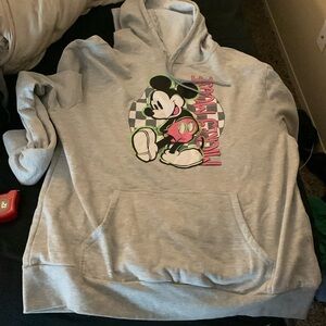 Mickey Mouse neon hoodie sweatshirt